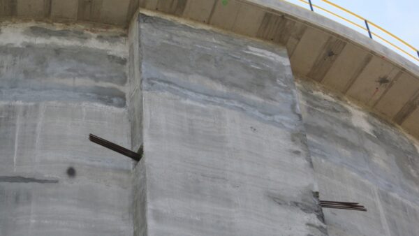 Clinker silo project in a factory in Baleares Islands, CEMEX