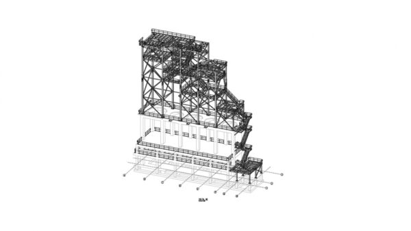 Edificio dosificación en Riobamba. Proyecto en Ecuador