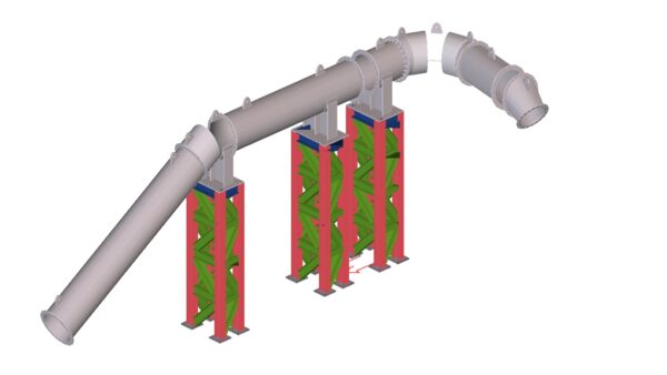 Detail manufacturing engineering of the process ducts. JULIACA PETCOKE Project