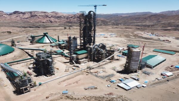 Nueva línea de producción de cemento en Bolivia. Proyecto POTOSI.