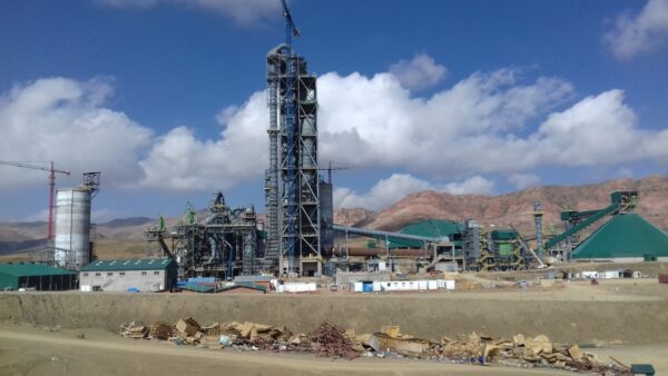 22New cement production line in Bolivia