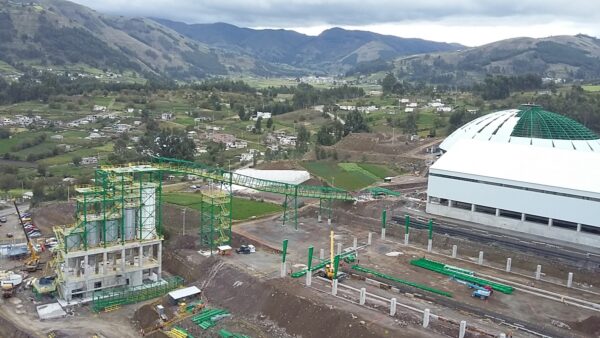 Cement plant project in Ecuador