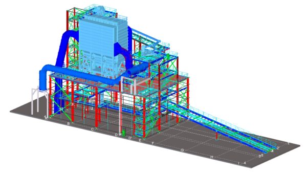 Cement grinding plant (Peru). Inka project.