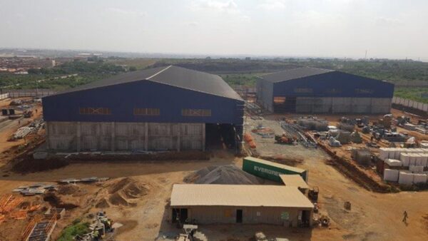 Proyecto dos líneas de molienda de cemento en Ghana, 120 t/h