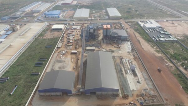 Proyecto dos líneas de molienda de cemento en Ghana, 120 t/h