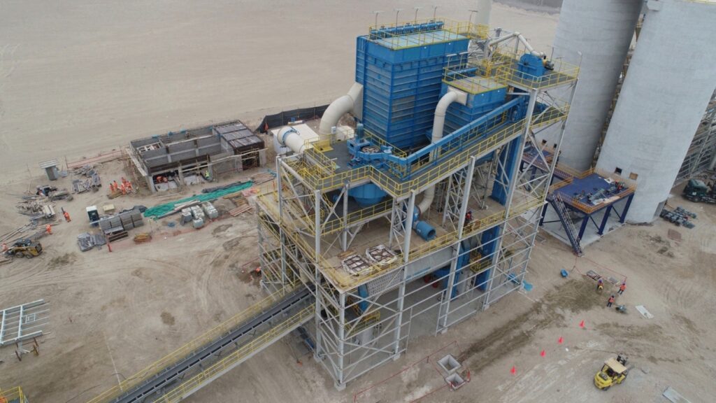 Cement dosing plant (Peru). Inka project