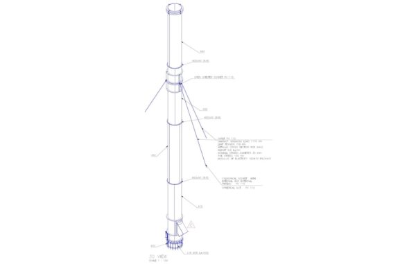 Sirtro ventilation stack