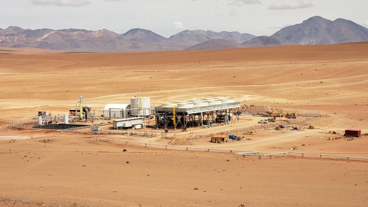 Planta piloto geotérmica en Bolivia