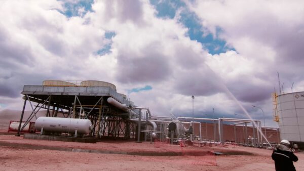 Geothermal pilot plant in Bolivia