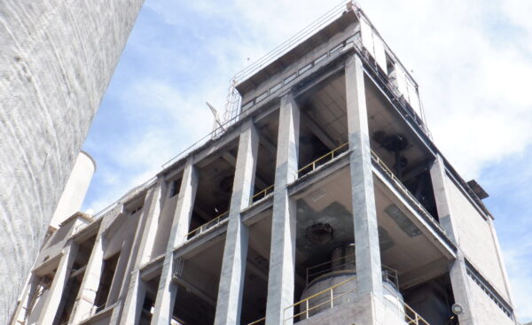 Auditoria estructural Castillejo, edificio molino de carbón (posterior)