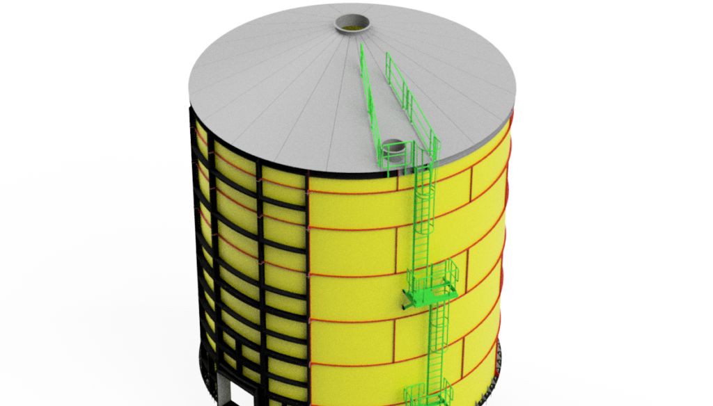 Engineering of a fines silos in Morocco