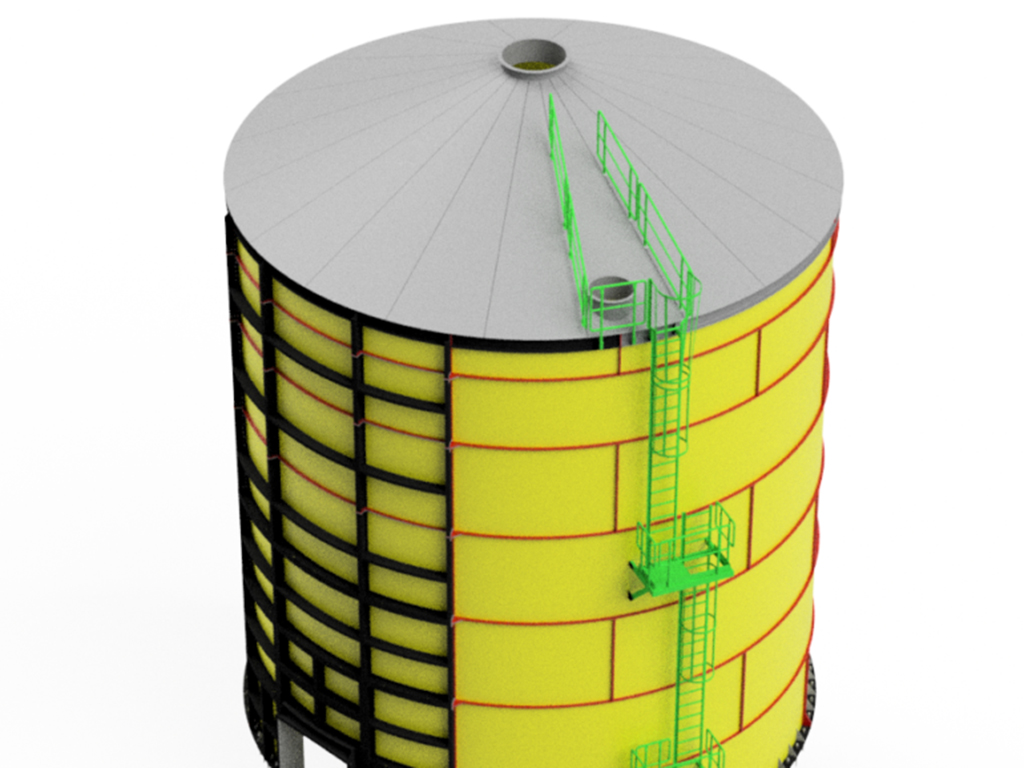 Engineering of a fines silos in Morocco