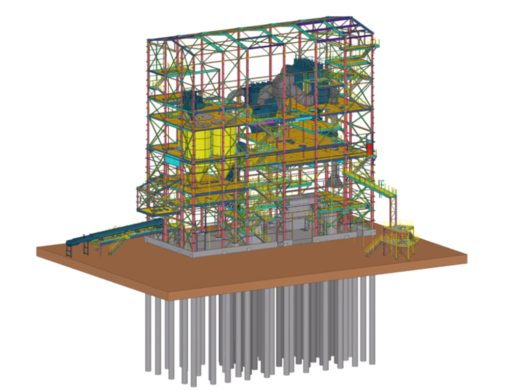 Ingeniería básica y de detalle de una planta de molienda de cemento en Gambia para CEMTEC
