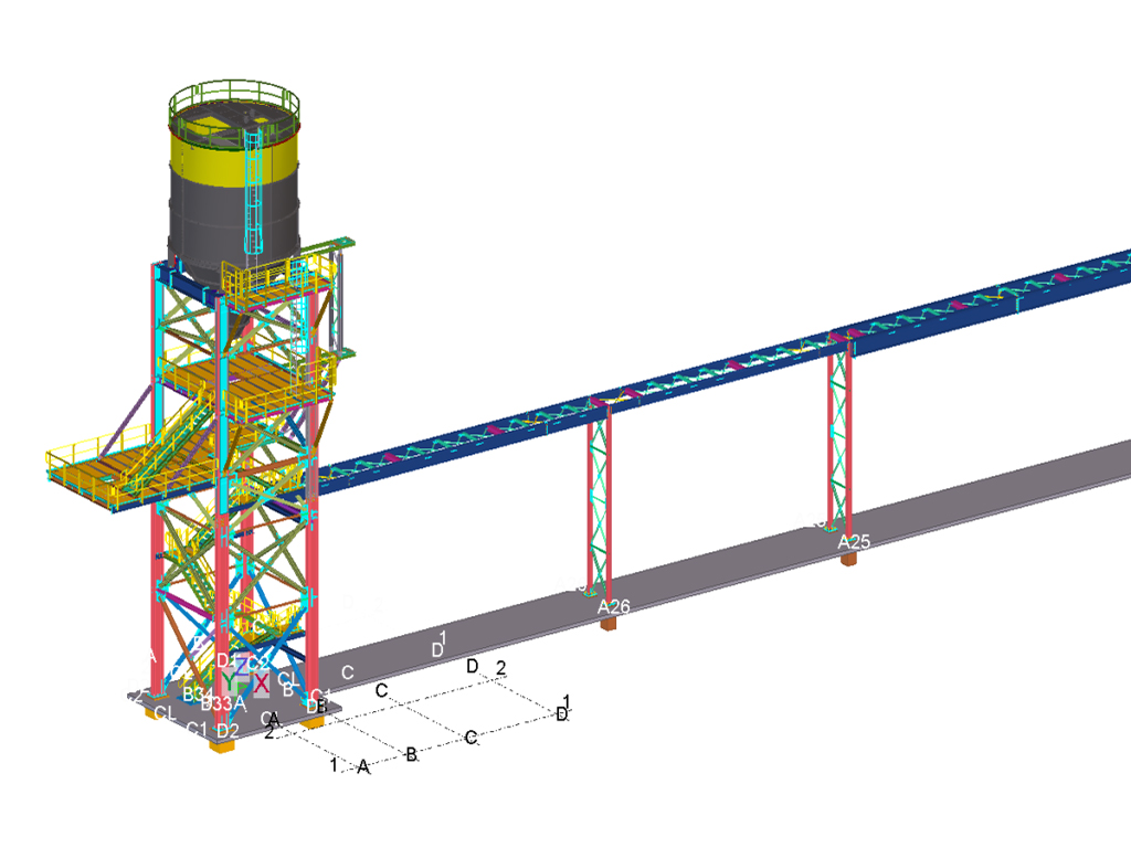 Ingeniería estructural de acero para la ampliación de una nueva planta en Marruecos